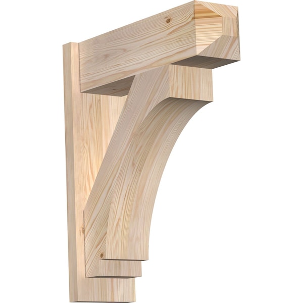 Ekena Millwork Imperial Smooth Craftsman Outlooker, Douglas Fir, 7 1/2"W x 24"D x 28"H OUT08X24X28IMP04SDF - main
